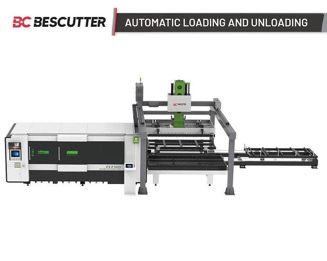 AUTOMATIC LOADING AND UNLOADING | System for Fiber Laser Cutting Machine