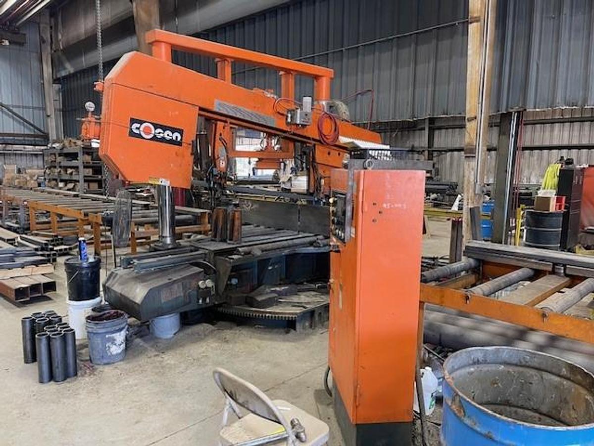 Used Cosen Structural Miter Cutting Saw