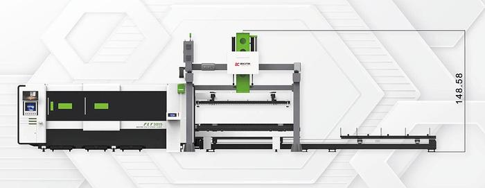 AUTOMATIC LOADING AND UNLOADING | System for Fiber Laser Cutting Machine