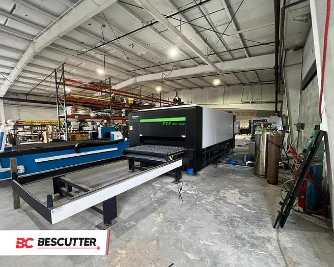 FLY PRO 5'X10' | 1500W - 6000W IPG | Fiber Laser Metal Sheet and Pipe Cutter Full Enclosure with Parallel Shuttle Table