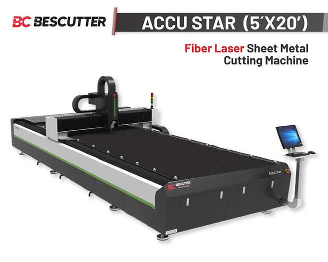 SPACE SAVER 5'x10' | 3000W - 6000W | Fiber Laser for Metal Sheet Cutting