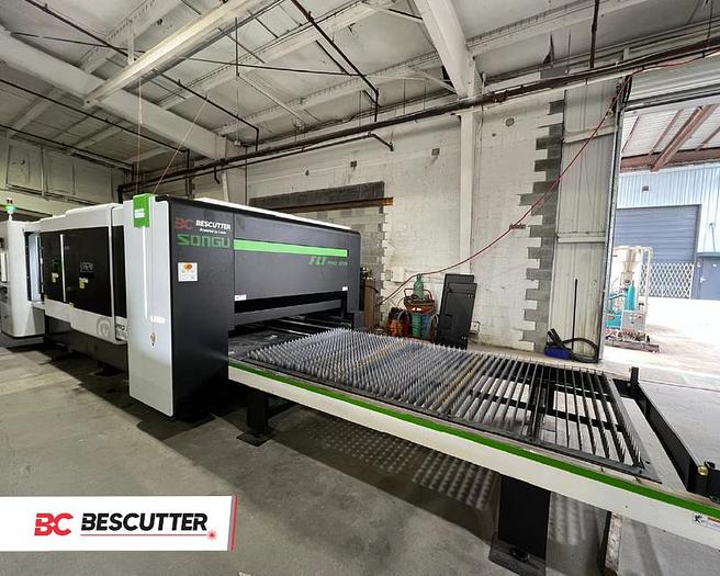 FLY PRO 5'X10' | 1500W - 6000W IPG | Fiber Laser Metal Sheet and Pipe Cutter Full Enclosure with Parallel Shuttle Table