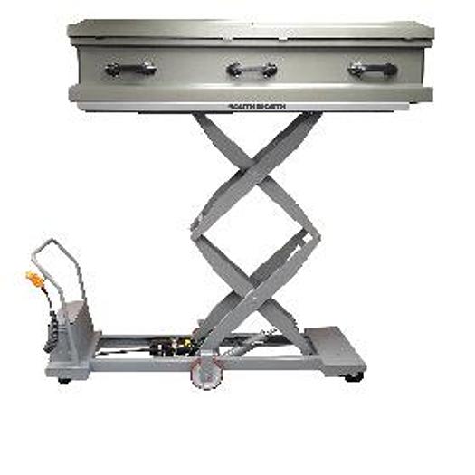Portable DC Powered Mortuary Lift
