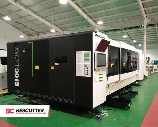 MACH SPEED 5'x10' | 6000W -20000W | Fiber Laser Cutter Fully Enclosed with Hydraulic Shuttle Table