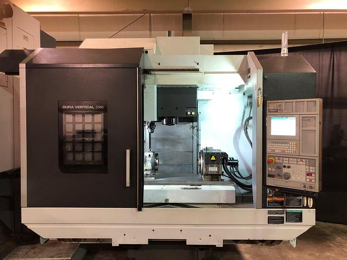 Used 2014 DMG Mori DV5100 4-Axis CNC Vertical Machining Center
