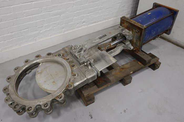 Unused FNW 18" Air Operated Knife Gate Valve #44132