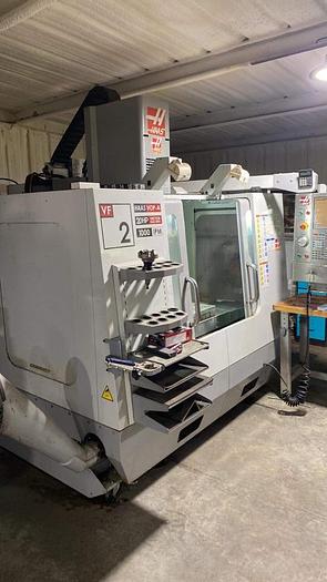 Used 2008 HAAS VF-2 4-Axis CNC Vertical Machining Center