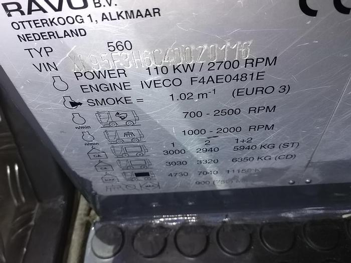 Gebruikt 2004 Ravo 560 STH