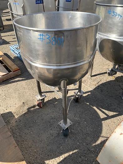 Groen 40 Gallon Stainless Steel Steam Jacketed Kettle