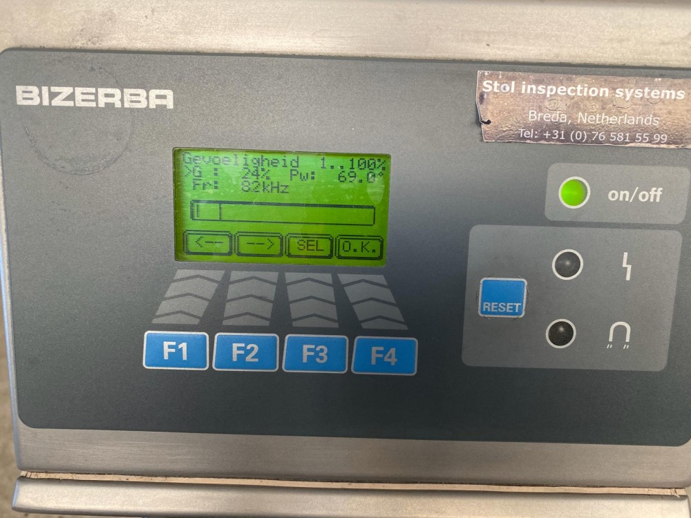 Used Bizerba metaldetector