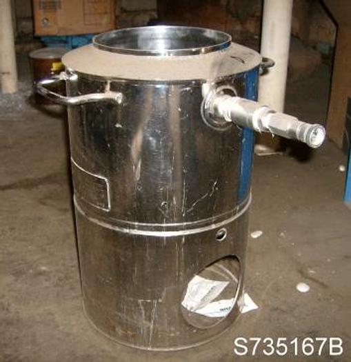 Used Tank, 2 Gallon, 8" x 10", 304 S/st, Jkt, 50 PSI (2) #S735167