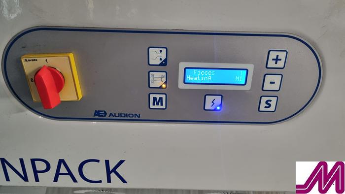 Used 2020 Audionpack H25 Semi Automatic Shrink Hood Packing Machine