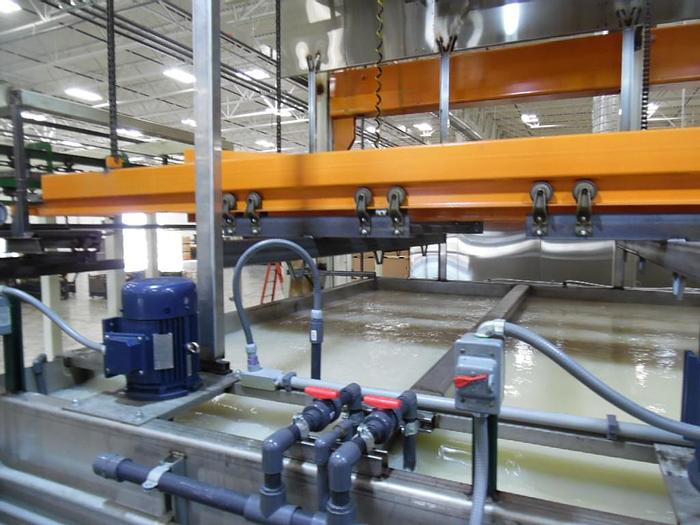 Used Custom Mulit-Stage Indexing Ecoat Line