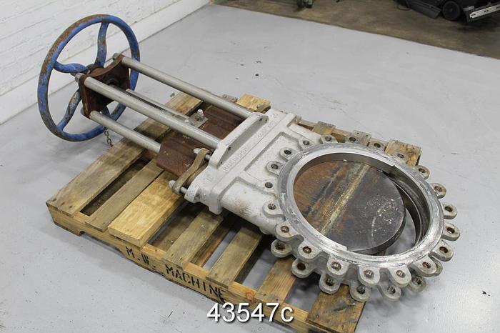 Used True Line 20" Hand Operated Knife Gate Valve #43547
