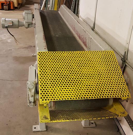 Used Mellott Powered Scrap Conveyor