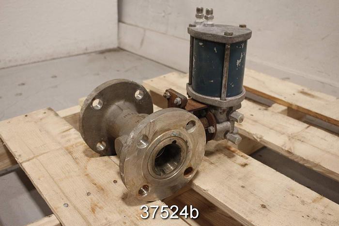 Used Neles Jamesbury 2" Ball Control Valve, 2" 5150-31-3600MT #37524