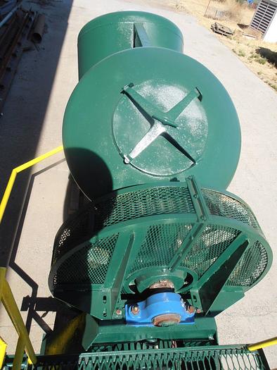 Used Mixer, V-Type, 40 CF, C/st, PK, 10 HP, Bar, Feed System, #S734565