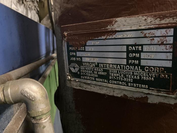 Used Viron International Corp. fiberglass scrubber