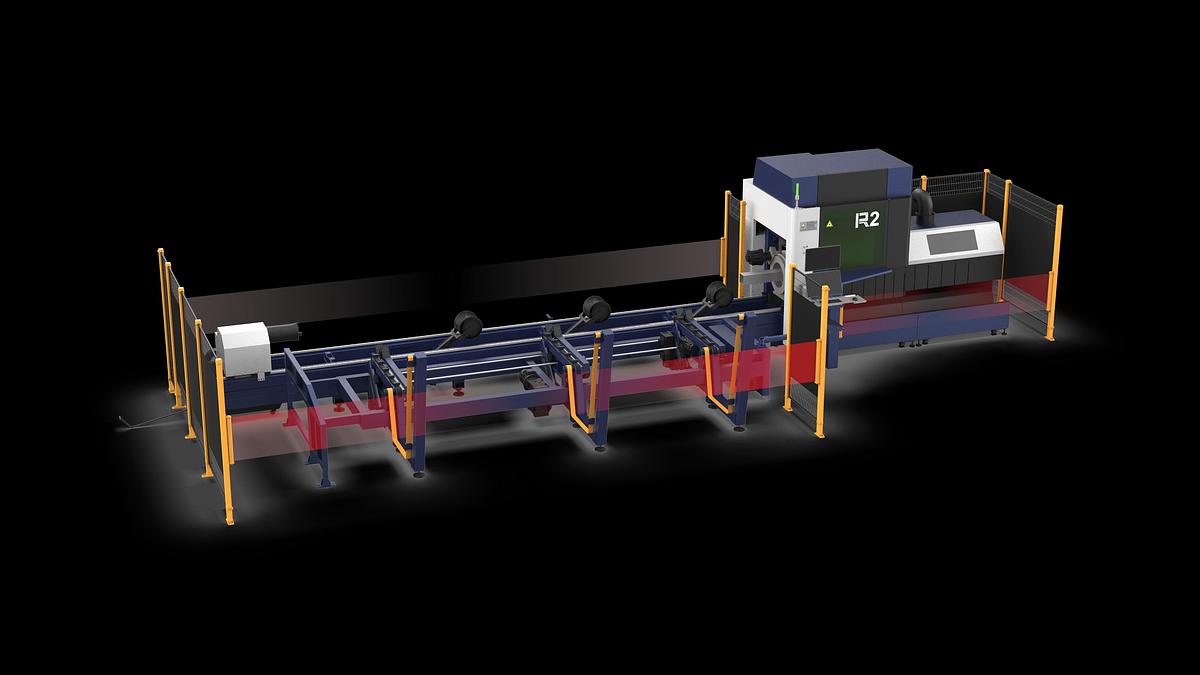 HSG R2 laserskärmaskin