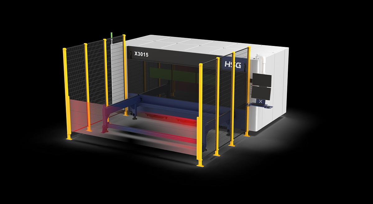 HSG - X laserskärmaskin