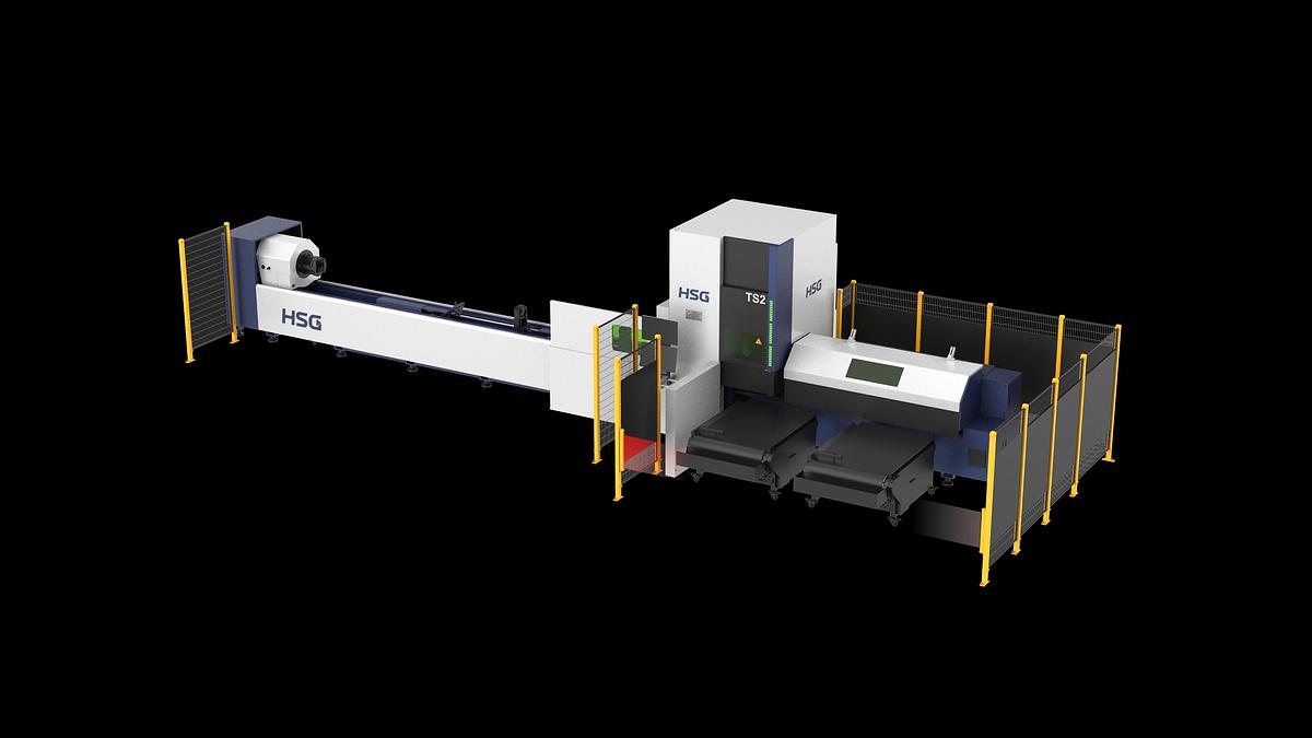 HSG - TS laserskärmaskin