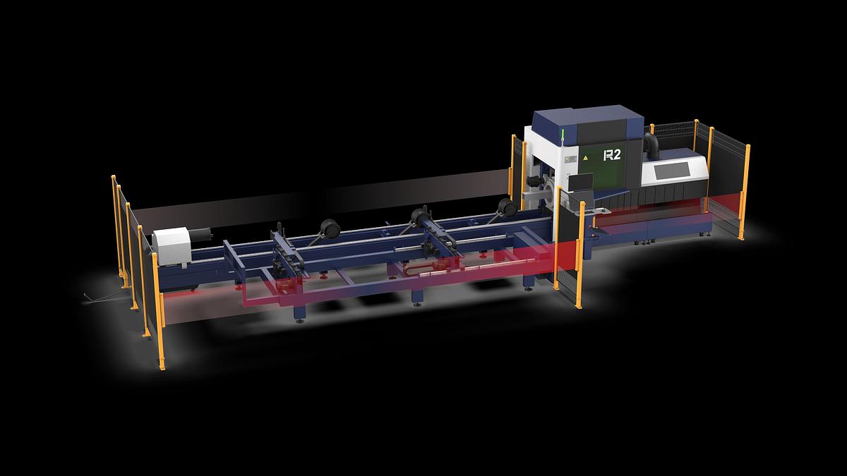 HSG R2 laserskärmaskin