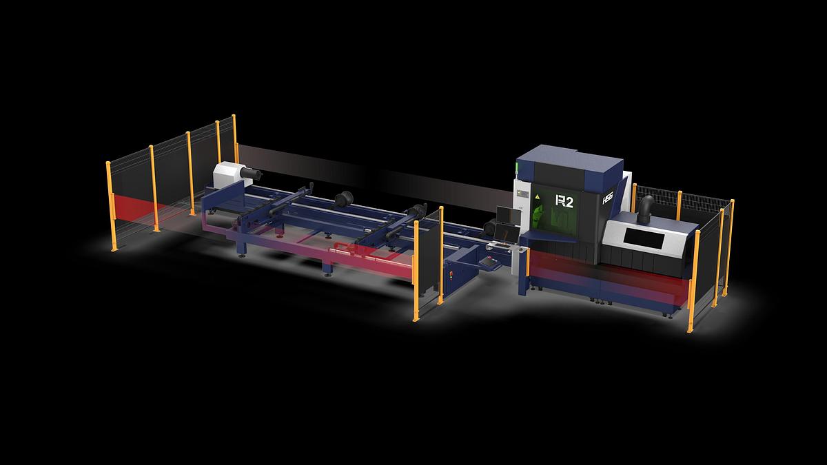 HSG R2 laserskärmaskin