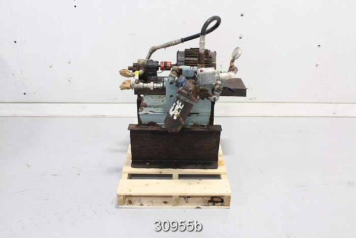 Used Black Clawson #3 Pulper Drive Oil Lubrication System #30955