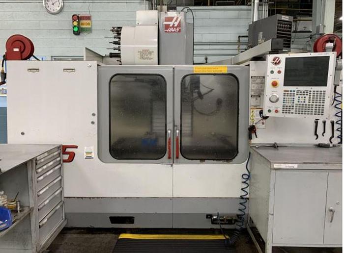 Used 2006 HAAS VF-5/40TR 5-Axis CNC Vertical Machining Center w 2-Axis Programmable Trunnion Table, 40 Station ATC, 10K Spindle, TS Coolant