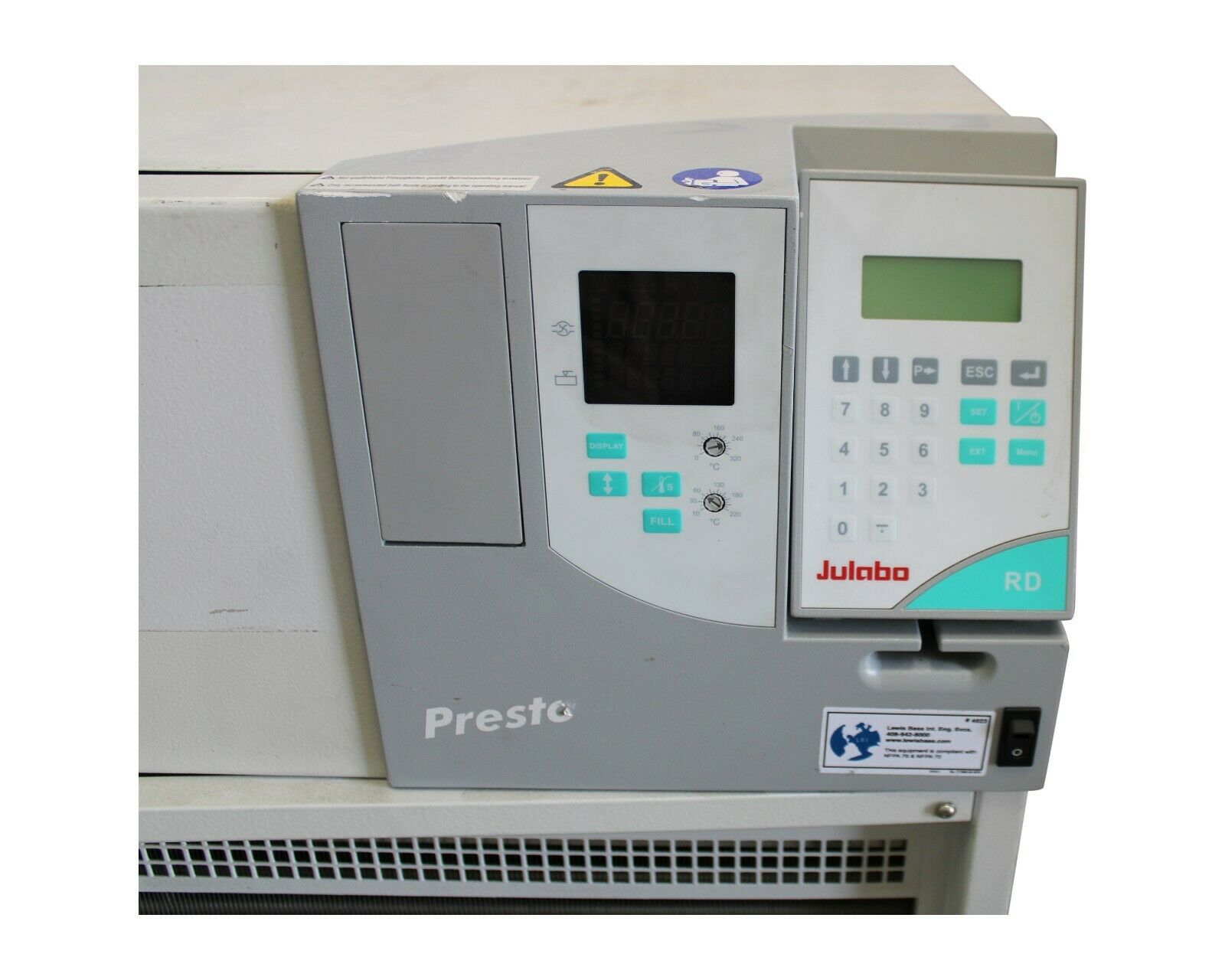 Used JULABO PRESTO LH85 HIGHLY DYNAMIC TEMPERATURE CHILLER