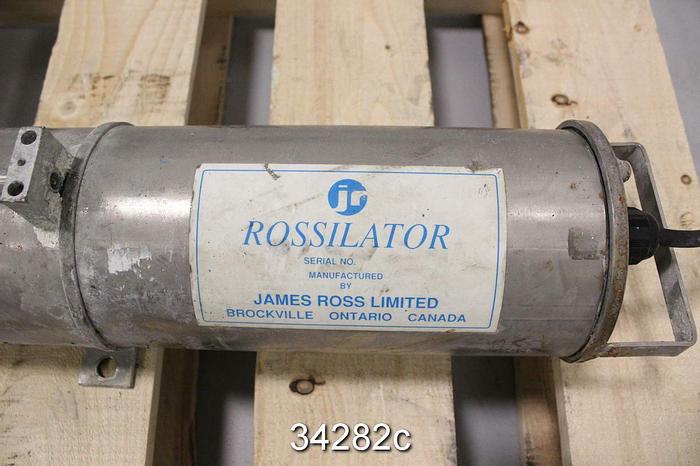 Used James Ross Rossilator, 12" Stroke Shower Oscillator #34282