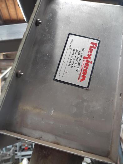 Used Flexicon 4" auger feeder Stainless contact