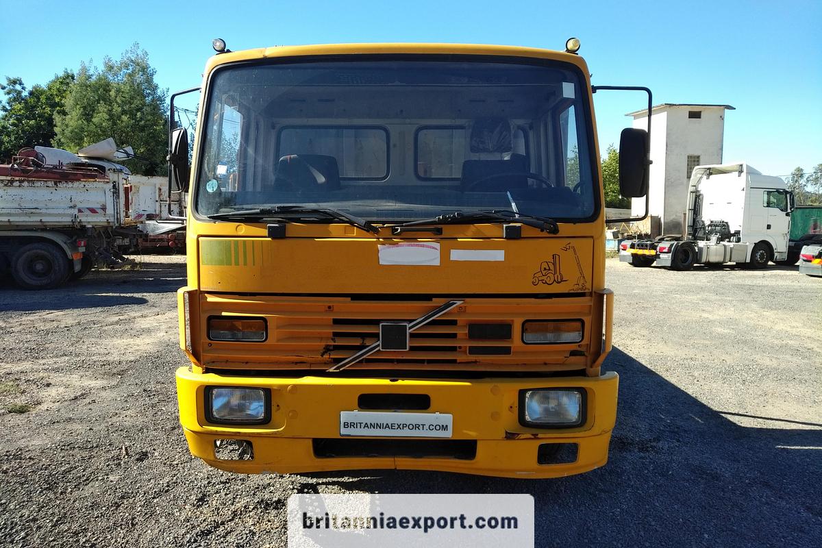 Used 1989 VOLVO FL614 Turbo 170 14 Ton Plant Recovery Truck Manual Ramps