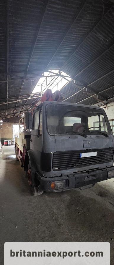 Used 1985 MERCEDES-BENZ 1624 OM441LA Truck with Putzmeister 22m Concrete Pump