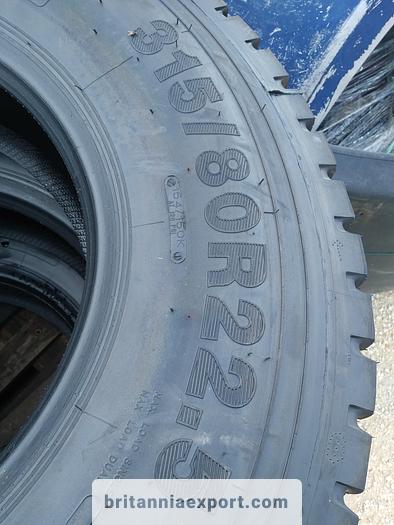 Refurbished 2023 Recip 315/80R22.5 retread truck tyres