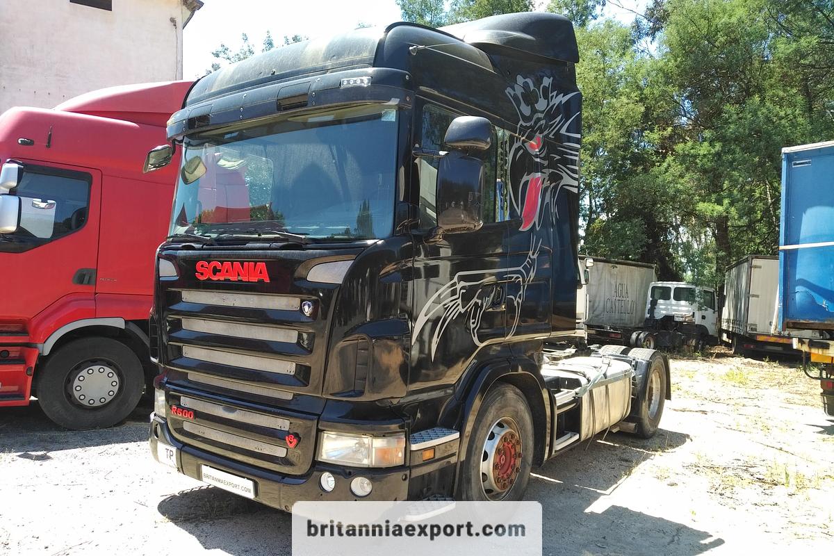 Used 2007 SCANIA R500 V8 Euro 4 4x2 Tractor Unit with PTO and Hydraulics