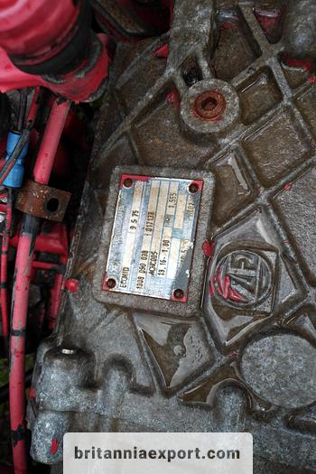 Used 1998 DAF 55 180 TI engine & ZF manual gearbox complete.