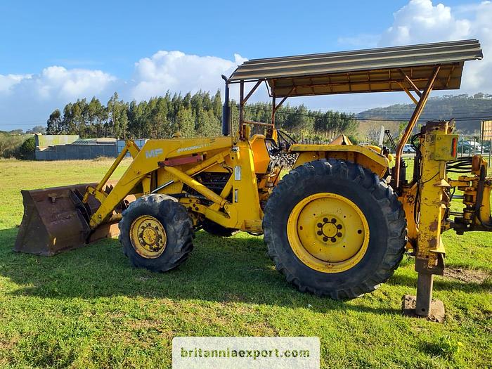 Used 1987 Massey Ferguson 50E 4X4 tractor backhoe loader