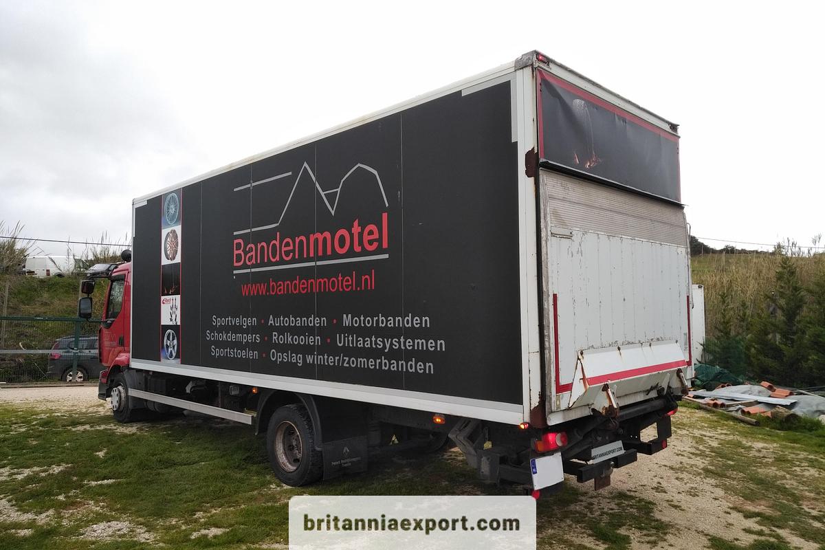 Used 2007 RENAULT Midlum 240 | Euro 4 | 12 Ton | Box Lorry With Tail Lift.