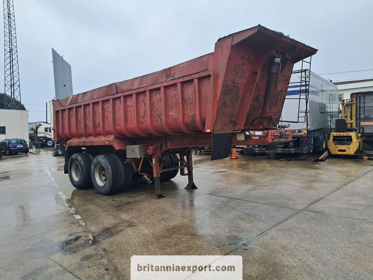 Used 1994 Trabosa 2 Axles Twin Wheel | 31 Ton | On Full Springs Suspension | Tipper Semi-Trailer |