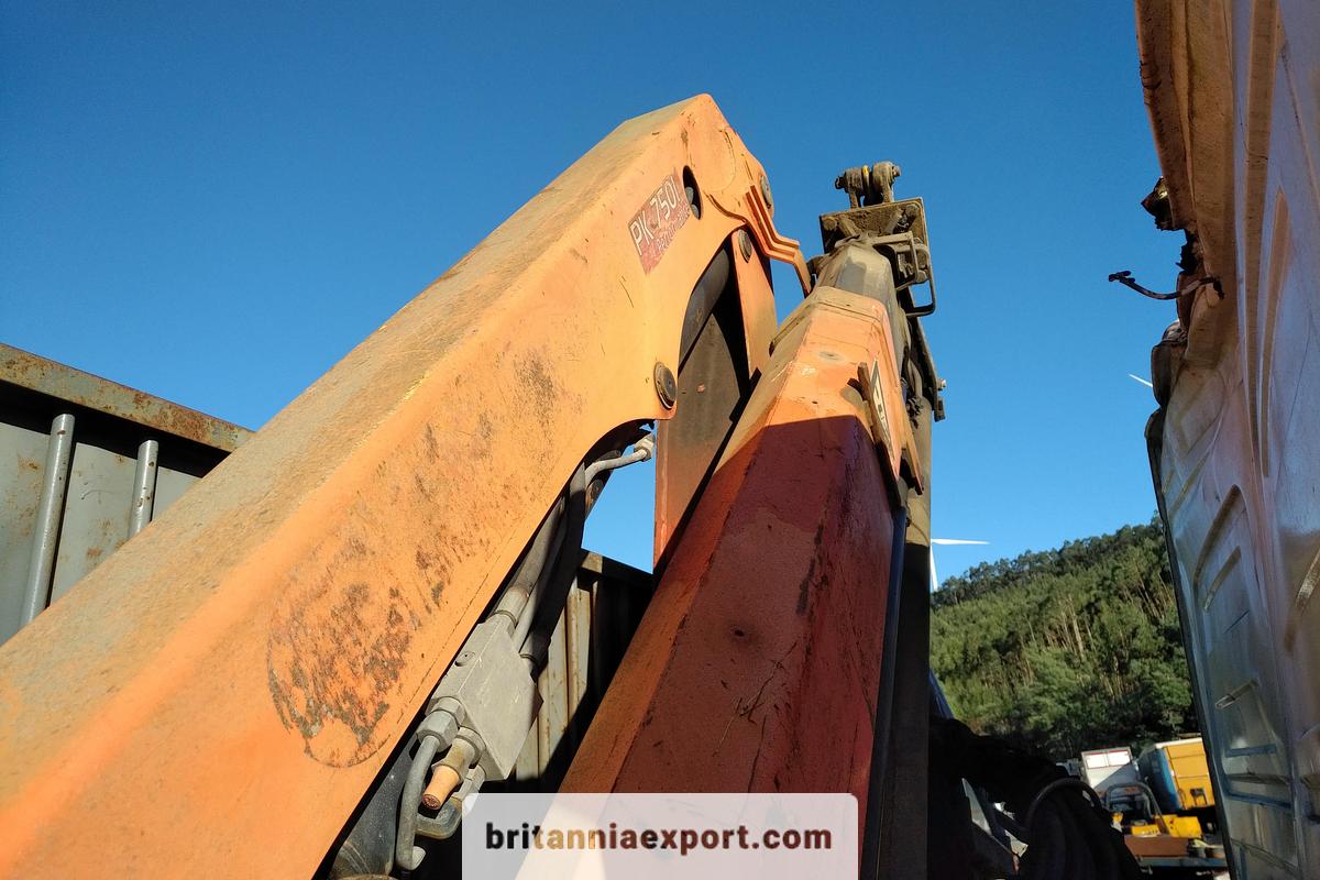 Used 2003 MERCEDES-BENZ Atego 1528 | 15 Ton | 3 Way Tipper | with Palfinger PK7501 5.7 Ton Crane