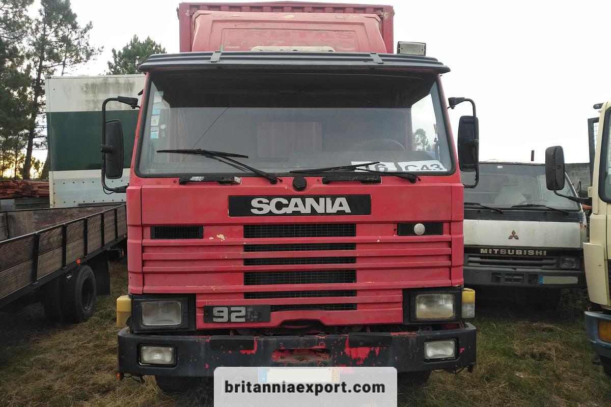 Used 1987 SCANIA P 92H Intercooler 6x2 10 tyres 26 ton