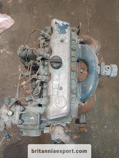 Used 1988 Nissan SD22 2.2 diesel engine.