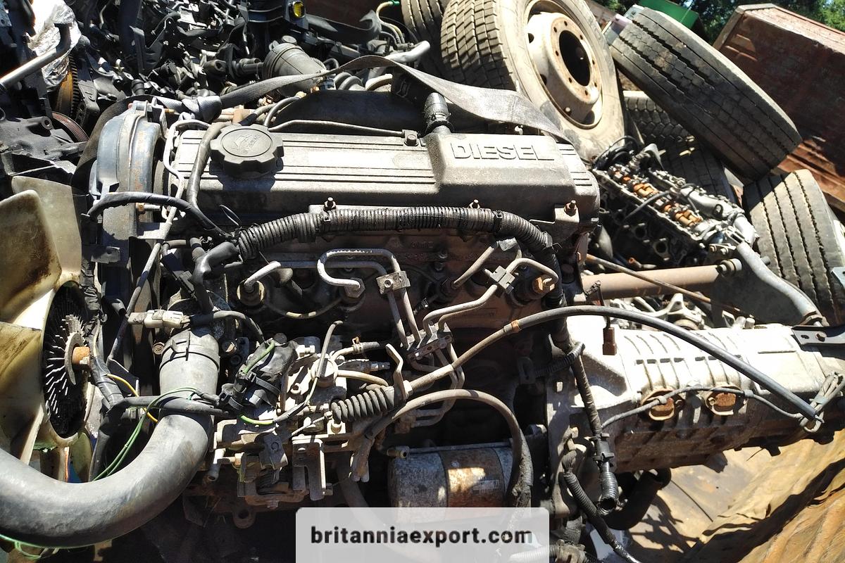 Used 1993 MAZDA E2200 2.2 Diesel Engine with 5 Speed Manual Gearbox Complete