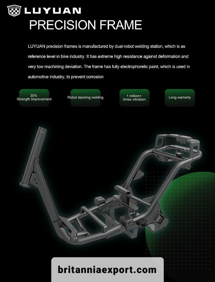 2025 Luyuan MKK Pro Max High Speed Electric Bike