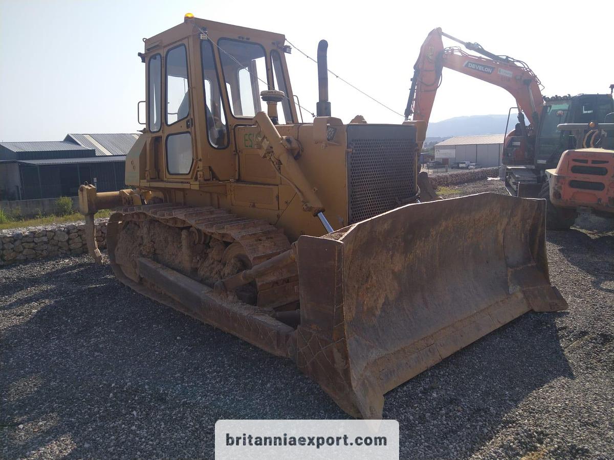 Used 1990 FIATALLIS FD14 Bulldozer with Ripper | 4525 Hours | Heavy Duty Crawler Dozer