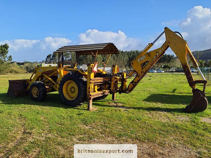Used 1987 Massey Ferguson 50E 4X4 tractor backhoe loader