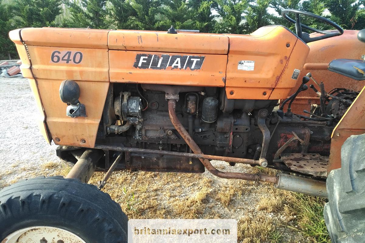 Used 1978 FIAT 640 3.5 4 Cylinder Diesel 4x2 Farm Tractor - Made in Italy