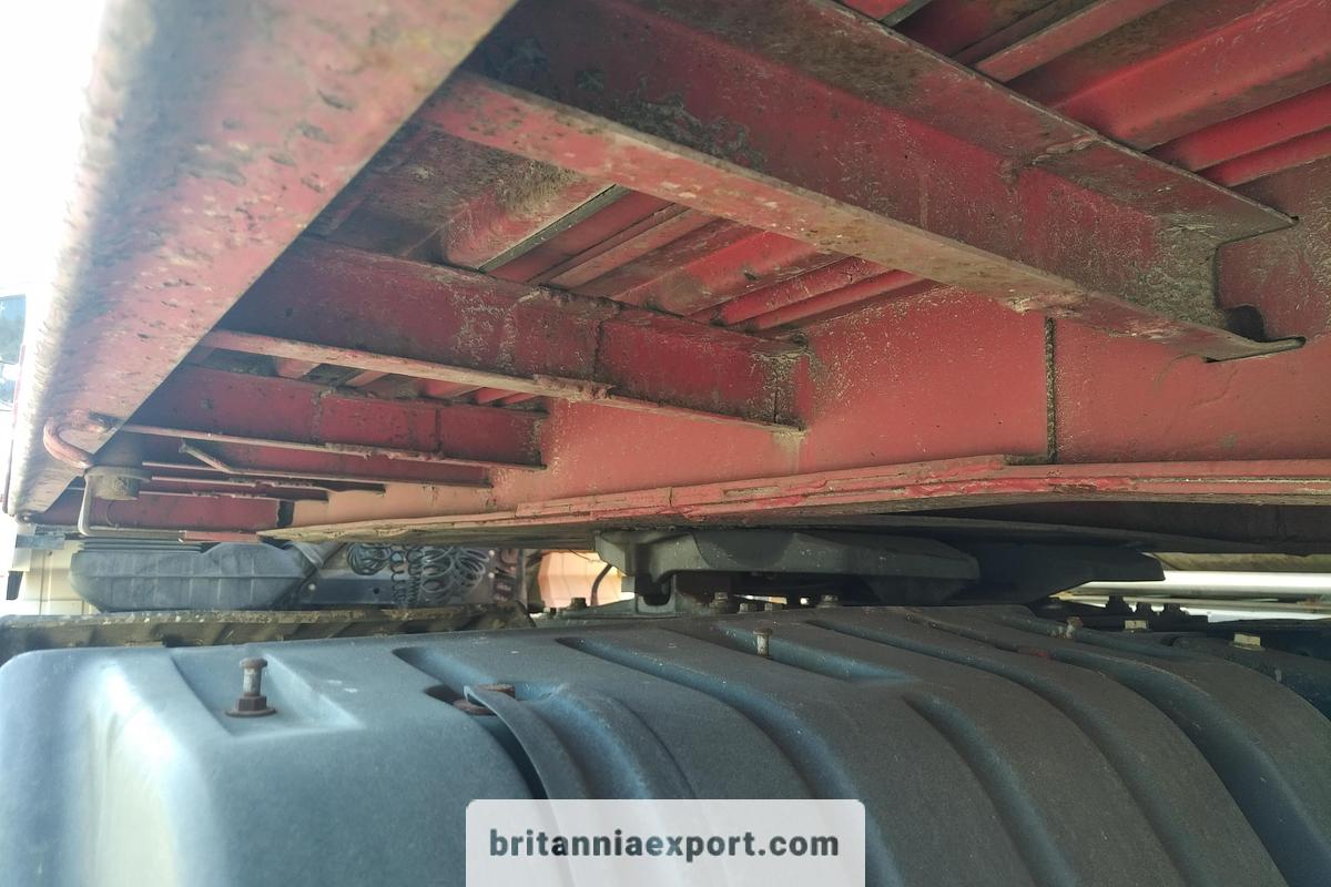 Used 1991 Trouillet  ST3340 Heavy Duty Flatbed Semi-Trailer Container Twist Locks 33500 Kg GVW