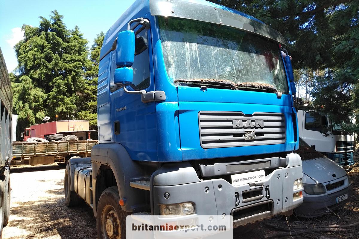 Used 2007 MAN TGA 18.430 4x4 Tractor Unit with Retarder  PTO Hydraulics